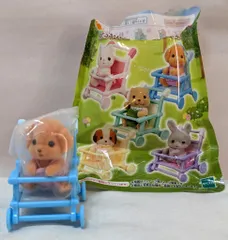 エポック社 シルバニアファミリー 赤ちゃん&ベビーカーセット トイプードルの赤ちゃん ミア
