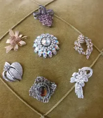 ヴィンテージ ブローチ 7 種