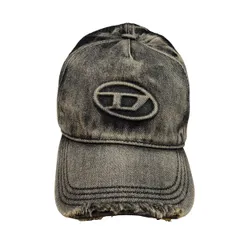 DIESEL ディーゼル C-SEYMON-BLACK ブラックデニムキャップ 0DGAV 帽子 小物 メンズ 表記サイズ2
