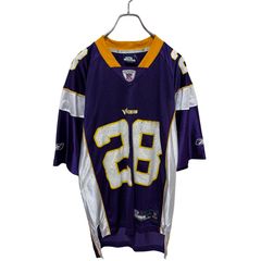 NFL VIKINGS アメフト バイキングス 古着 ユニフォーム ゲームシャツ