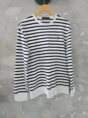 ポロラルフローレン ストライプ 長袖Tシャツ L