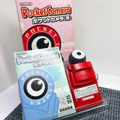 【新品電池交換済】GBC ポケットカメラ ゲームボーイカラー レッド 赤色 化粧箱付き