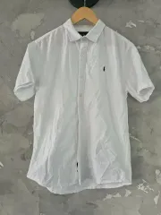 ポロ ラルフローレン 白 半袖シャツ XXL 実寸 100 103