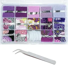 【新品】 【seriction】 ちりめん つまみ細工 ミニ 布 生地 セット （ピンセット付き） カット済み はぎれ クロス 和柄 手作り ハンドメイド DIY アクセサリー かんざし 髪飾り ブローチ ブーケ 小物 細工 材料 花 柄 生地 無地 手芸 裁