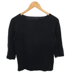 ポールスミス ブラック Paul Smith BLACK ニット セーター ラグラン 7分袖 M 紺 ネイビー ■MET2のサムネイル