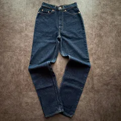 良品 リーバイス levis W510-0217 デニムパンツ テーパード ジーンズ ジーパン インディゴブルー 濃紺 USA製 米国 赤タブ W30 L31 大きいサイズ ボタン裏525 ハイウエスト アメカジ y2k USED レディース古着 ストリート