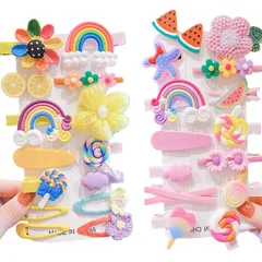 ヘアクリップ 子供 ヘアピン 女の子 28点豪華セット ヘアゴム ヘアアクセサリー 髪ゴム MAEXUS 髪留め 子供 おしゃれ キッズ 女の子 髪飾り カラフル かわいい 誕生日 プレゼント