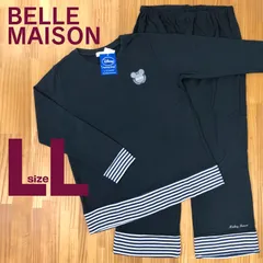 【新品】BELLE MAUSON　ベルメゾン　ディズニー　ルームウェア長袖　ブラック　LL