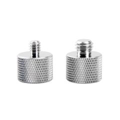 【新着商品】装備 液晶モニターに適用 カメラマウントマイクスタンド用 DSLR スクリュー 耐久性 ネジアダプター Rigs 1/4オスから5/8メスへ変換 1個) 1個) (リグ) (1/4-5/8 ＋ 3/8オスから5/8メスへ変換 ―185 (3/8-5