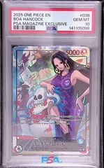 2025 ONE PIECE EBO3 ボア・ハンコック 特別アート　PSA10 2025 PSA 10 Boa Hancock OP14-041 Alt Art Leader Parallel One Piece
