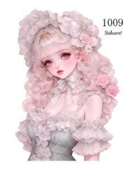 《 No.1009 》Sakuraꕤ オリジナル人物ステッカー シール オリジナルステッカー