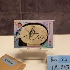 2022 BBM Premium GENESIS 柳裕也 17/20 直筆サインカード 中日ドラゴンズ ボール Autographed Edition ジャージナンバー カード 直筆サインボールカード