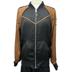 【COACH/コーチ】リバーシブル レオパード ブルゾン ポリエステル ブラック/ブラウン レディース 【中古】【真子質店】【GD】のサムネイル