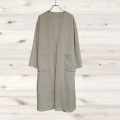 A1497 ショコラフィネローブ chocol raffine robe ロングコート アウター(F) 無地のサムネイル