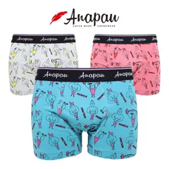 Anapau アナパウ ボクサーパンツ マッチョ 前閉じ メンズ 日本製 下着 P-2215のサムネイル