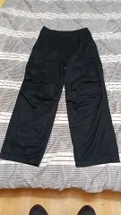 WHO.A.U ワイド カーゴパンツ 31インチ 丈106