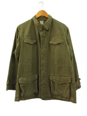 ヴィンテージ VINTAGE フランス軍 M-47 50s フィールドジャケット 前期型 コットンツイル ミリタリージャケット 46のサムネイル