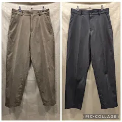 新品) ユニクロ U メンズ ワイドフィット テーパード パンツ 29 30