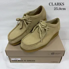 クラークス ワラビー スウェード デッキシューズ モカシン UK7 メンズ UK：7 ISItems【USED】【古着】【中古】50156380