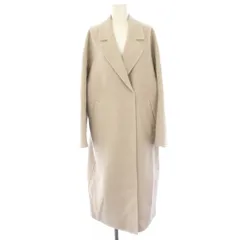 ナノユニバース nano universe PURE LAMBS リバーロングコート チェスターコート ウール M ベージュ 669-4211301 /HN