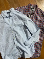 (まとめ売り) ビーンポール + トミーヒルフィガー シャツ 2枚 (100 M)