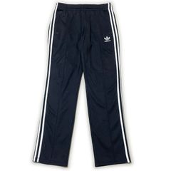 2024年製 Adidas トラックパンツ 水色 白 ストレート トレフォイル