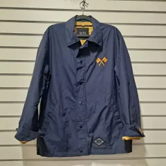 THESTA メンズ ネイビー COACH コーチ ジャケット/スプリングジャケット 100/クローゼット デコレーション