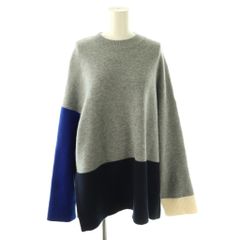 エンフォルド ENFOLD 24SS BI-COLOR BOX-PULLOVER ニット セーター 