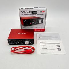 Focusrite フォーカスライト オーディオインターフェース　Scarlett Solo 2nd Generation【HNo.4764】