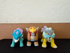 ポケモンキッズ　スイクン・エンテイ・ライコウ