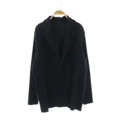 オムプリッセイッセイミヤケ HOMME PLISSE ISSEY MIYAKE BASICS テーラードジャケット アウター シングル プリーツ ワンカラー 3 紺 ネイビー HP55JD501 /BBのサムネイル