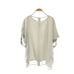 メイソングレイ MAYSON GREY 近年モデル ドルマンブラウス シャツ 半袖 2 グレー /DF ■OSのサムネイル