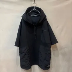 GU ジーユー UNDERCOVER アンダーカバー コラボ ダブルフェイスパーカー 5分袖 ブラック XL ユニセックス USED