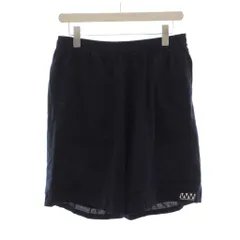 ホワイトマウンテニアリング White Mountaineering LAYERED EASY HALF PANTS ショートパンツ 1 紺 ネイビー /LPのサムネイル