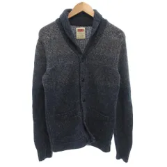 リーバイス Levi's ショールカラー カーディガン ニット 長袖 厚手 S 紺 ネイビー /GVのサムネイル