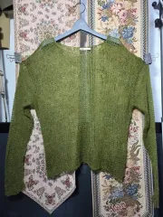 L ザラ 軽量ソフトメッシュニット