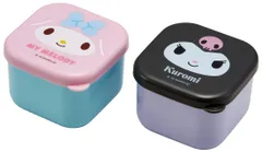 【新着商品】おかず入れ 保存容器 130ml 2個組 シール容器 マイメロディ ミニ クロミ サンリオ スケーター(Skater) MO1WAG-A