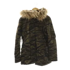 ヒステリックグラマー HYSTERIC GLAMOUR タイガーカモ コート 中綿コート アウター F マルチカラー /DF ■OSのサムネイル