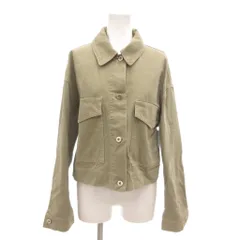 ザラ ベーシック ZARA BASIC デニムジャケット XS ベージュ レギュラーカラー 長袖 フラップポケット /YJ ■GY61