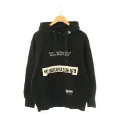 ミハラヤスヒロ MIHARA YASUHIRO グッドインスピレーション Good Inspiration GU パーカー スウェット M ブラック ホワイト /ES ■ECB001のサムネイル