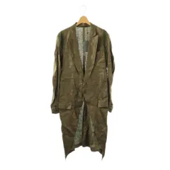 アレキサンダーマックイーン ALEXANDER MCQUEEN チェスターコート スプリングコート 46 ブラウン カーキ /ES  ■ECD001のサムネイル