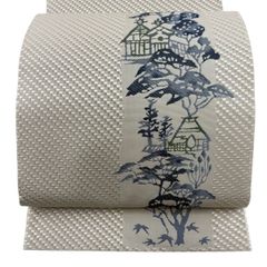 専用帯8348 ○ひなや工房 伊豆蔵明彦 唐組 高級 正絹 太鼓全通 袋帯