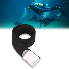 【Popular Item】Heavy Duty Dive Belt with Buckle, Black Band, Underwater Weight Support Device, for Skin Diving, Scuba Diving, Snorkeling, and Other Water Sports.