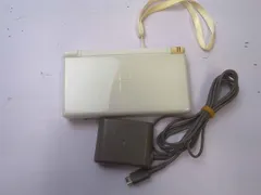  ゲーム ニンテンドーDS 本体 DS Lite USG-001 クリスタルホワイト 動作品 充電器付き 中古品