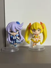(まとめ)ハートキャッチプリキュア キュアサンシャイン キュアムーンライト ガチャ フィギュア