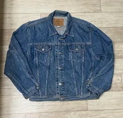 EDWIN ヴィンテージ オーバーサイズ スタッズ デニムジャケット 105 サイズ