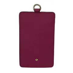 Kate spade(ケイトスペード) パスケース - ピンク×クリア×マルチ レザー