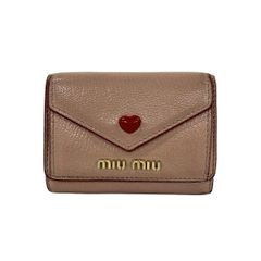 MIU MIU 三つ折り財布 限定バレンタインシリーズ MIU MIU 三つ折り財布 限定バレンタインシリーズ - メルカリ