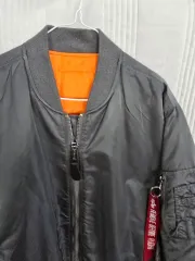 アルファインダストリーズ MA-1 グレー ブルゾン ジャケット