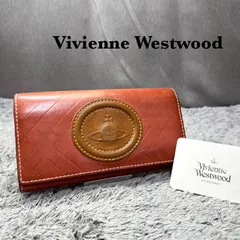 Vivienne Westwood ヴィヴィアンウエストウッド レザー 長財布 フロントオーブロゴ